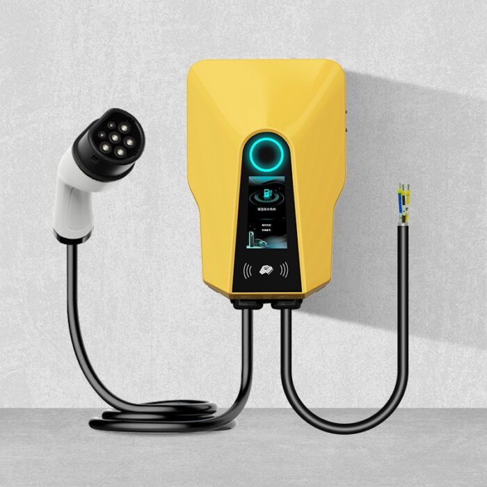 Residential Use 7KW Type 2 AC EV Charging Station With LCD Screen 4.3-inch