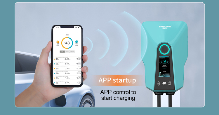 App-Controlled AC Charging Station