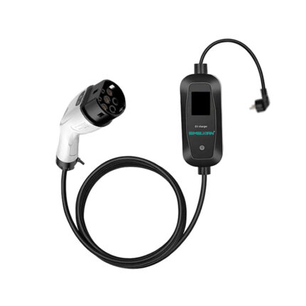 Portable 3.5KW 16A Type 2 Schuko EV Charger with 5m Design