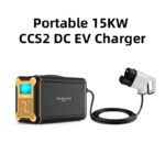 Roadside Emergency Assistance Handle Portable 15KW EV Fast Charger