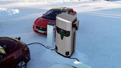 smart commercial ev charging pile