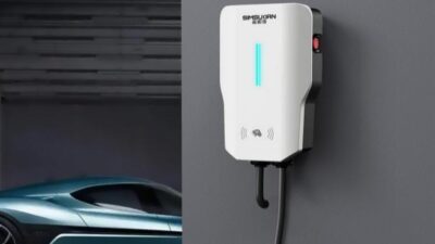 smart ev car charging station