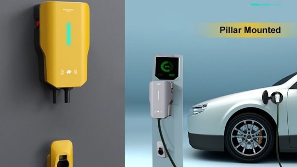 reliable commercial EV charging station