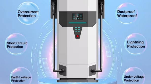 ultra-fast charger with guns